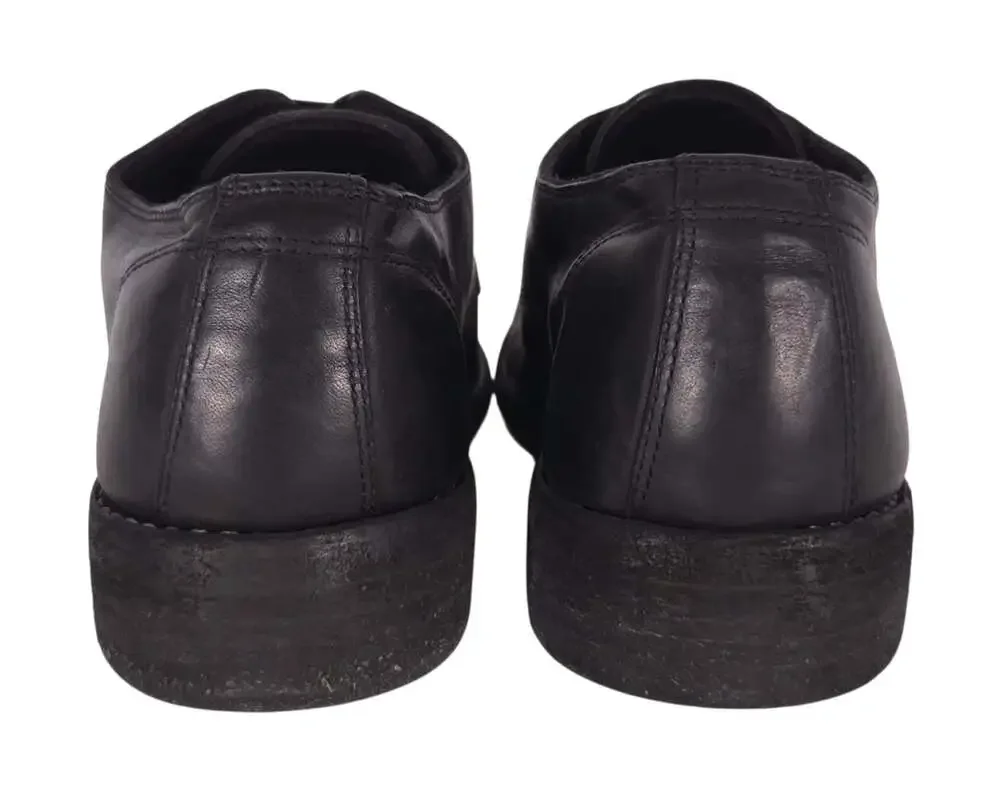 Guidi 792V Classic Horse Derby Shoes US 7 EU 40 Mens Black Leather